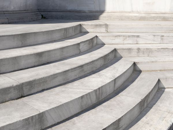 Cement Staircase Installation