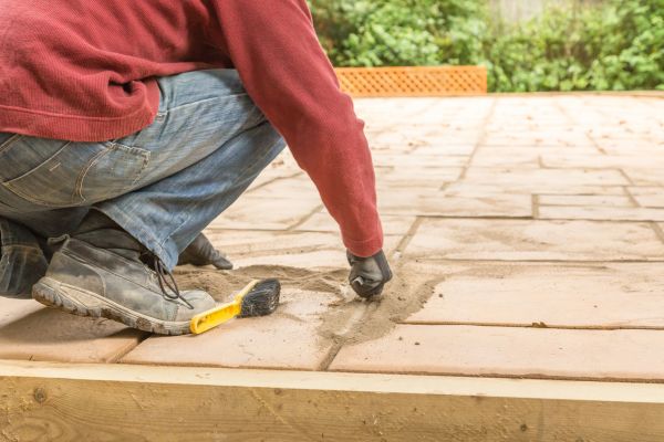 Exterior Grout Repair
