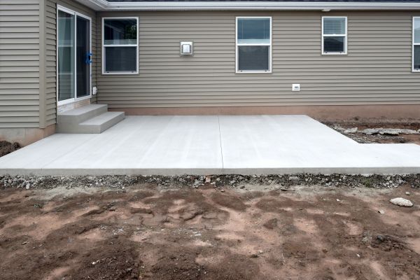 Concrete Patio Pouring