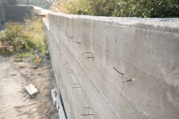Cement Wall Installation
