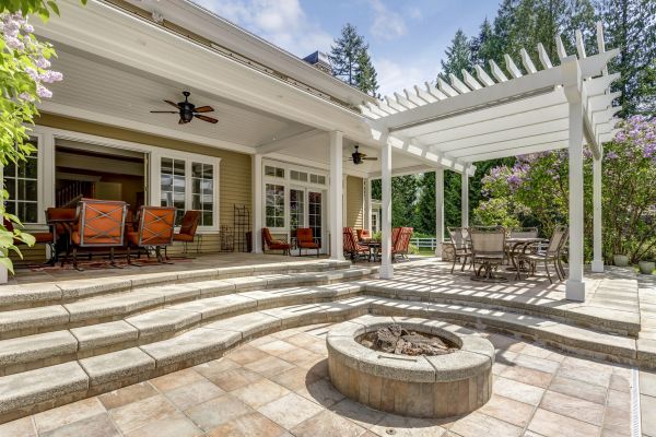 Backyard Patio Construction