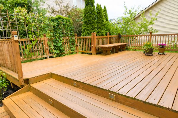 Wood Deck Building