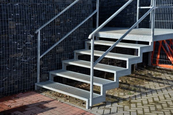 Exterior Stairway Construction
