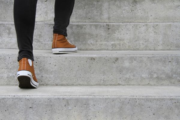 Cement Step Installation