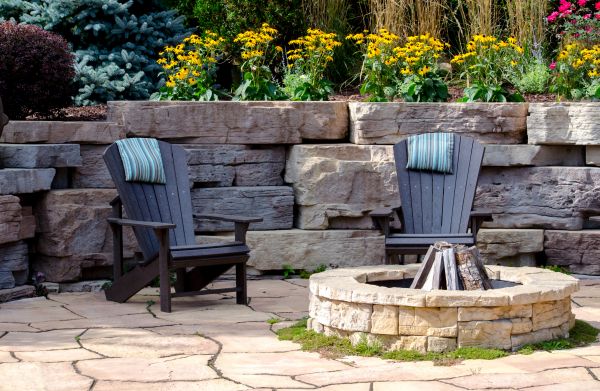 Stone Fire Pit Installation - Stone Fire Pit Installation Multnomah County, Oregon