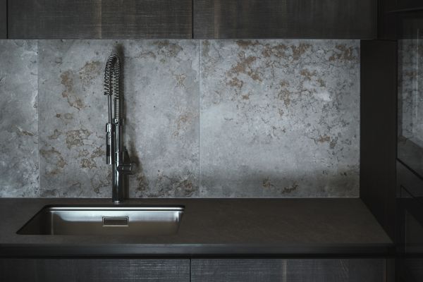 Cement Counter Installation