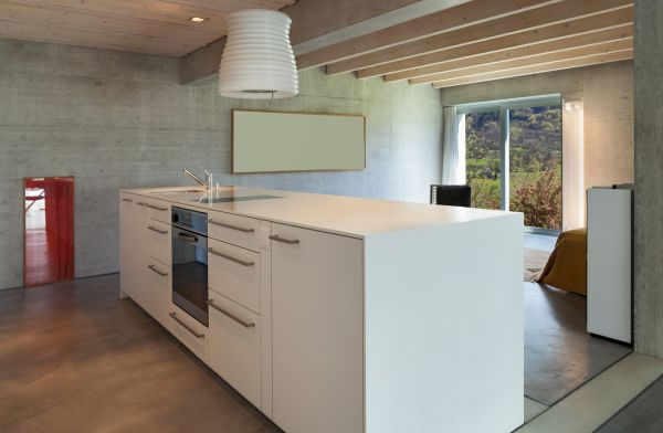 Concrete Countertops Install