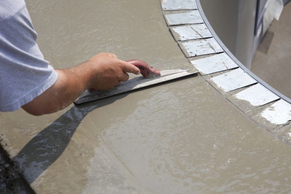 Cement Patio Installation