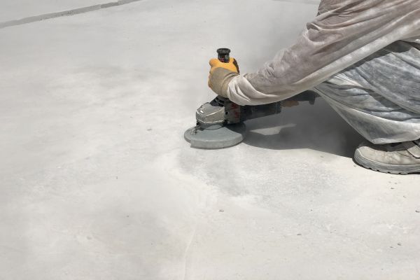 Basement Concrete Grinding