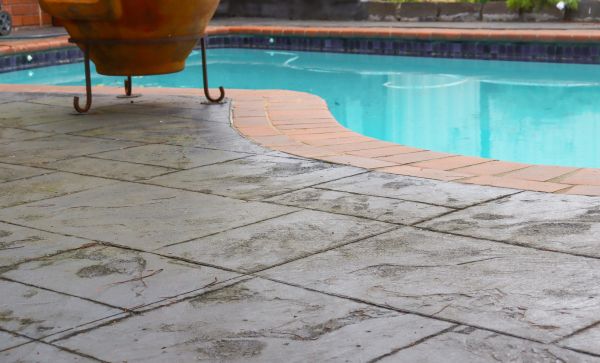 Stamped Concrete Installation