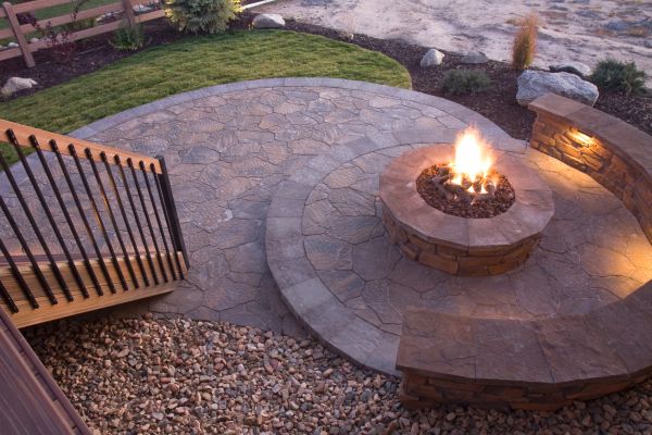 Backyard Pavers Installation