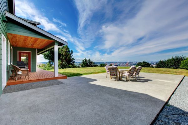 Patio Concrete Overlay