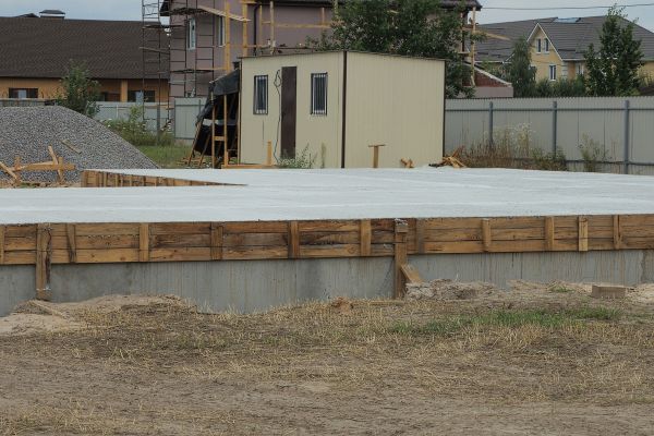 Barn Footing Construction