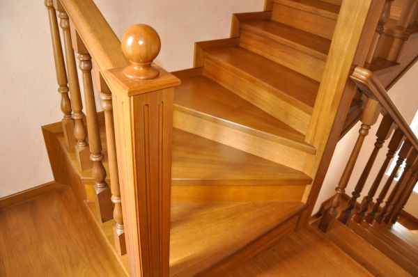 Oak Steps Installation