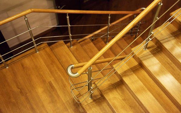 Solid Wood Steps Installation