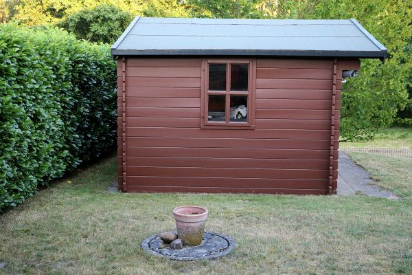Shed Cement Installation