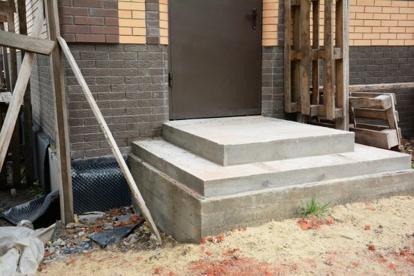 Cement Staircase Construction