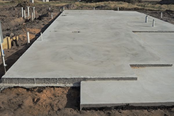 Barn Concrete Pouring