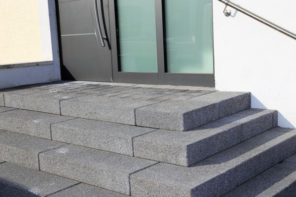 Cement Stair Installation