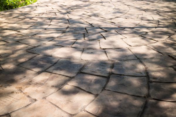 Cement Patio Pouring