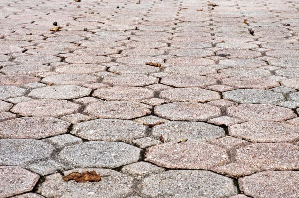 Octagon Patio Pavers Design