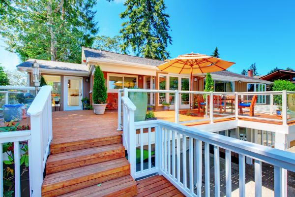 Patio Staircase Installation