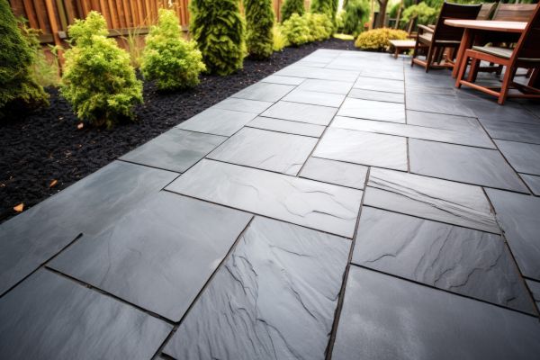 Slate Patio Design