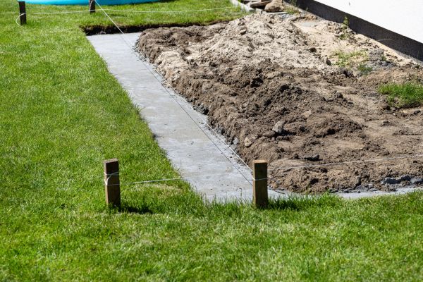 Barn Footing Construction