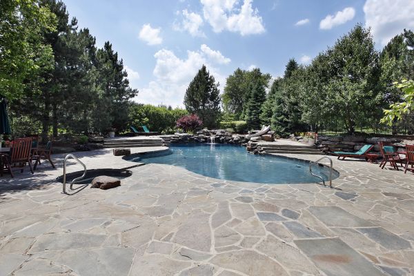 Concrete Patio Stamping