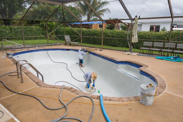 Cement Patio Installation