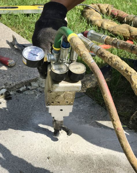 Cement Raising Service