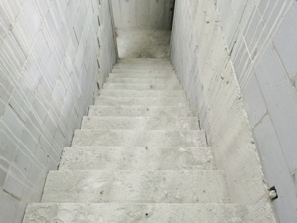 Cement Step Installation