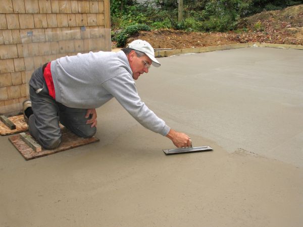 Cement Porch Construction