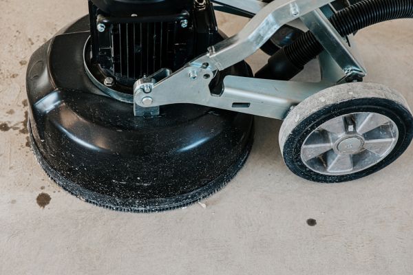 Basement Concrete Polishing