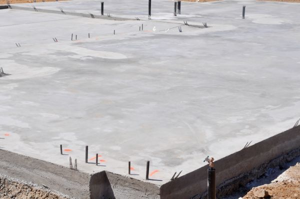 Barn Footing Construction