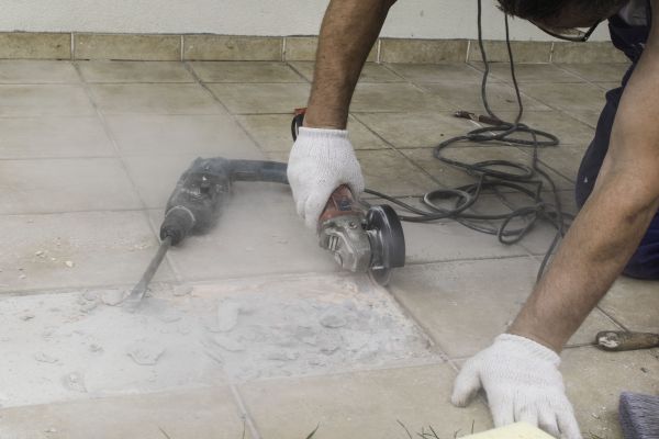 Basement Floor Sawing