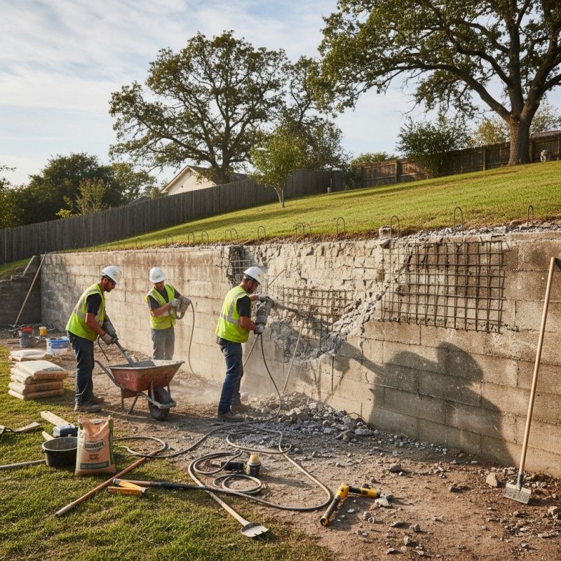 Concrete Wall Pouring